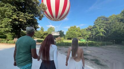 Hot MILF Porno Foursome Creampie